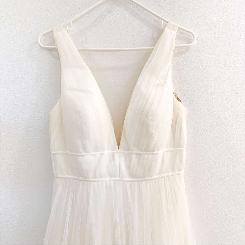 Jenny Yoo White Wedding Dress - Picture 4 of 9
